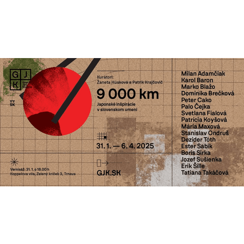 9000 km: Japonské inšpirácie v slovenskom umení - výstava